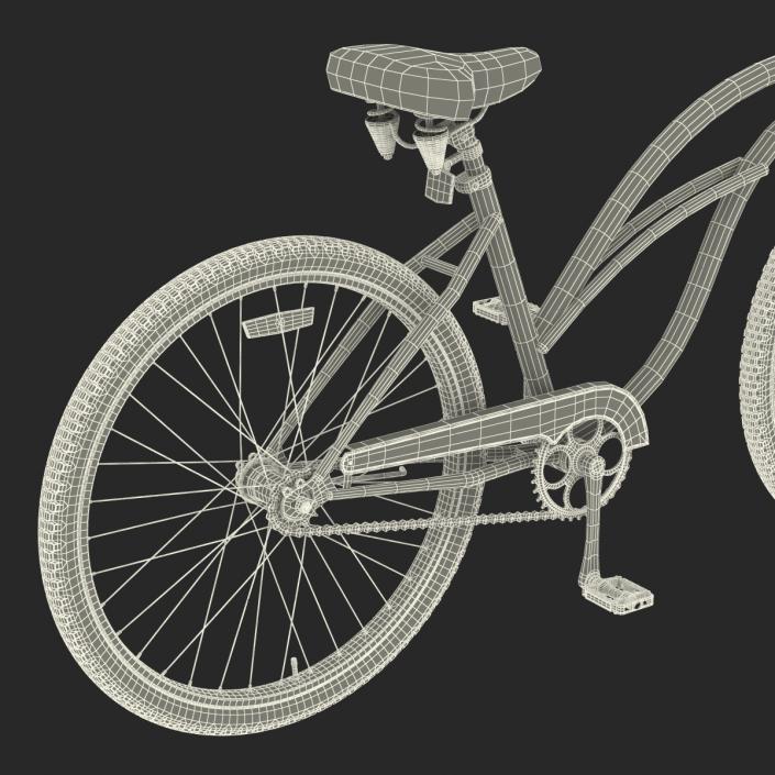 Beach Bike Rigged 3D