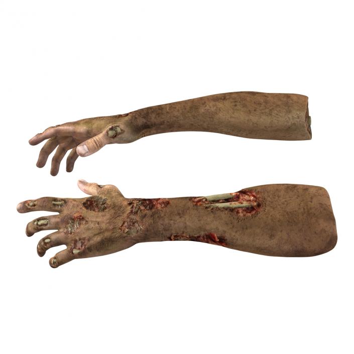 Zombie Hands Pose 2 3D model