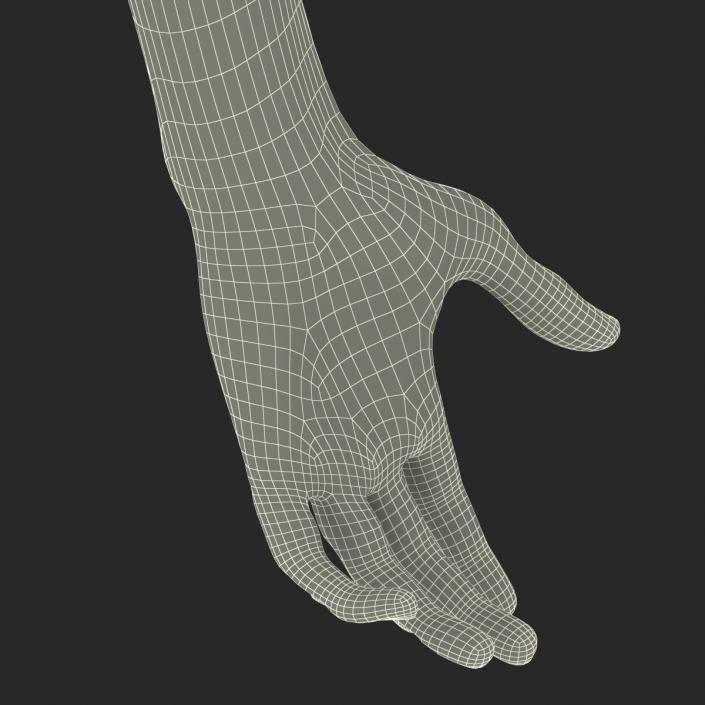 Zombie Hands Pose 2 3D model