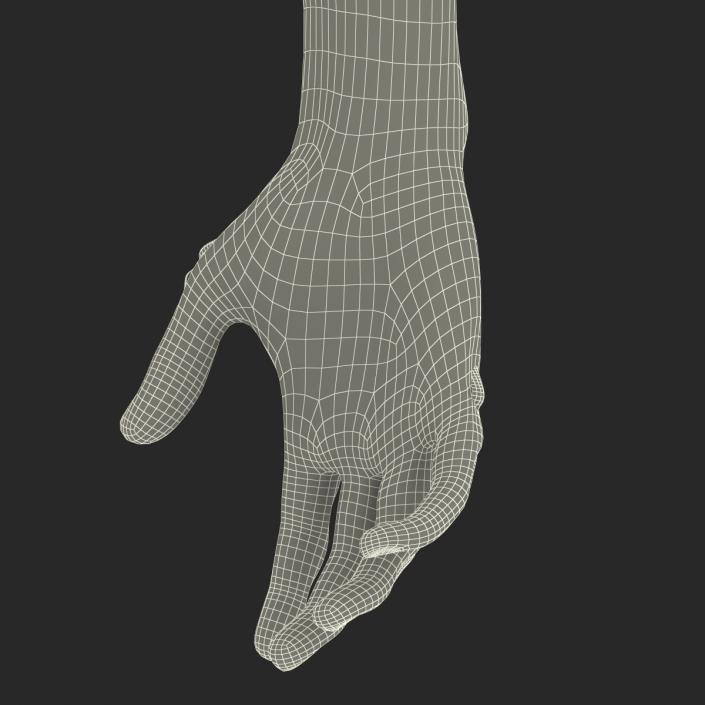 Zombie Hands Pose 2 3D model