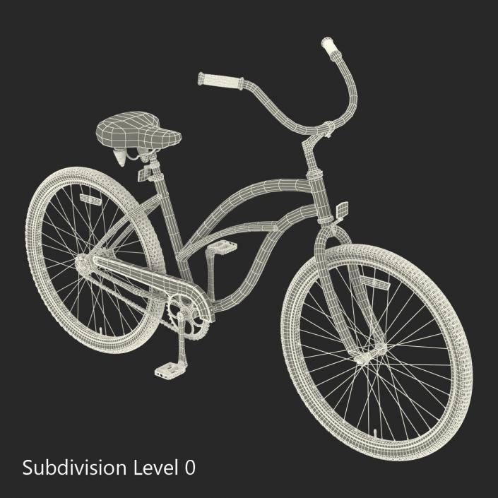 3D model Beach Bike