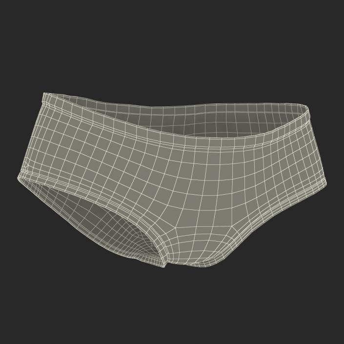 Bathing Suit 2 Gray 3D model