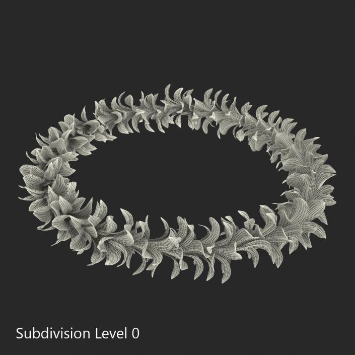 Hawaiian Lei 4 3D model