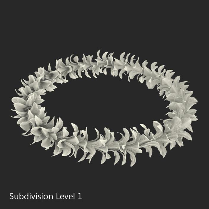 Hawaiian Lei 4 3D model