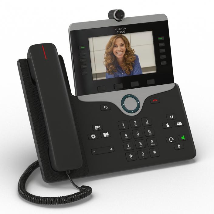 Cisco IP Phone 8865 3D model