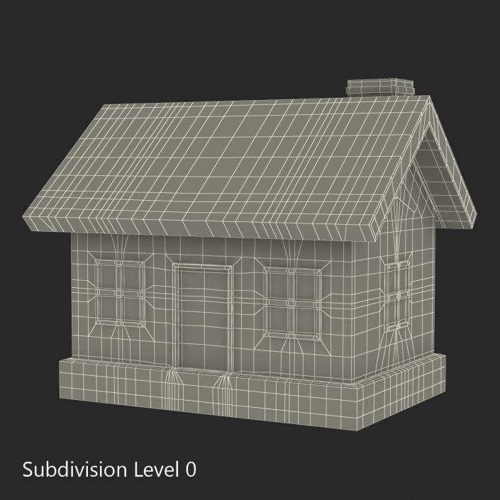 Toy House 3D model