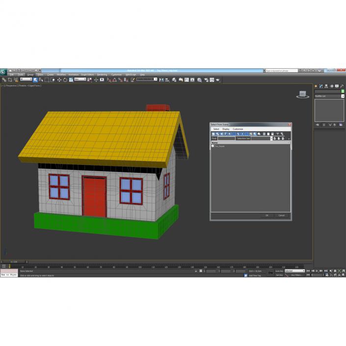 Toy House 3D model