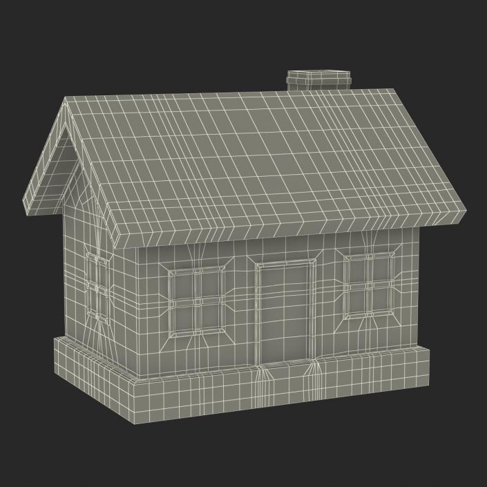 Toy House 3D model