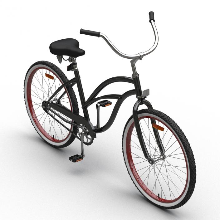 3D model Beach Bike Generic Rigged