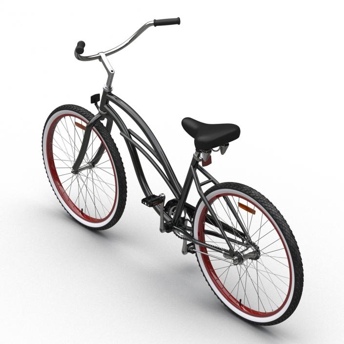 3D model Beach Bike Generic Rigged