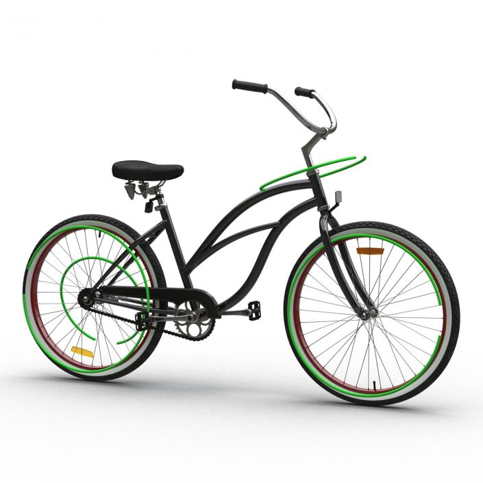 3D model Beach Bike Generic Rigged