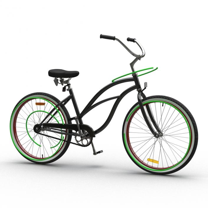 3D model Beach Bike Generic Rigged