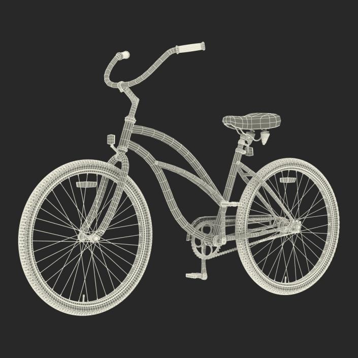 3D model Beach Bike Generic Rigged