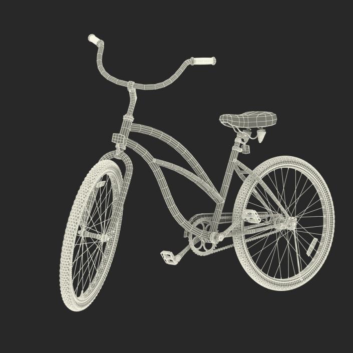 3D model Beach Bike Generic Rigged