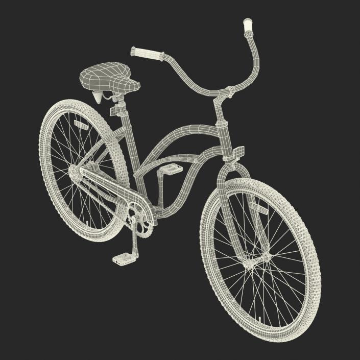 3D model Beach Bike Generic Rigged