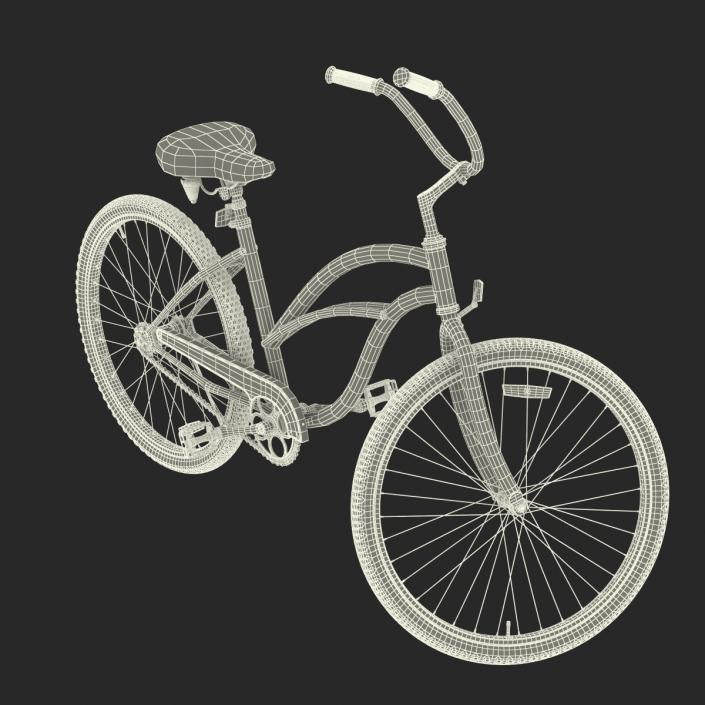 3D model Beach Bike Generic Rigged