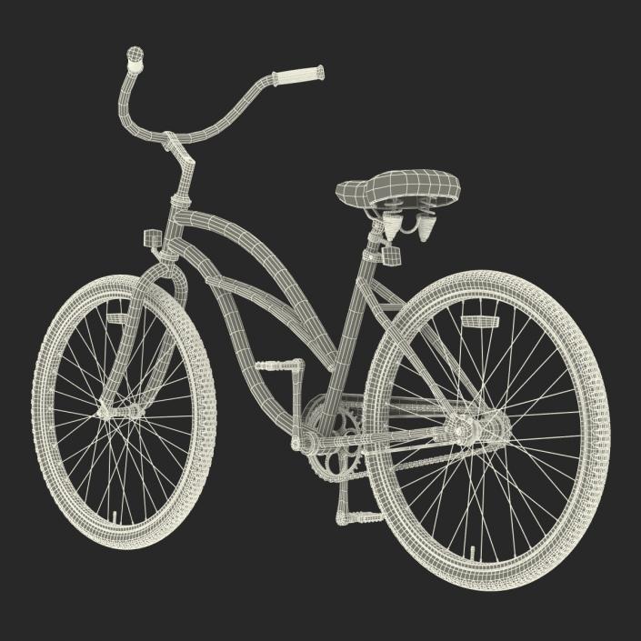 3D model Beach Bike Generic Rigged