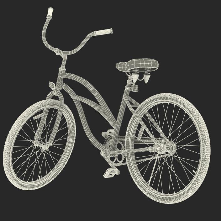 3D model Beach Bike Generic Rigged