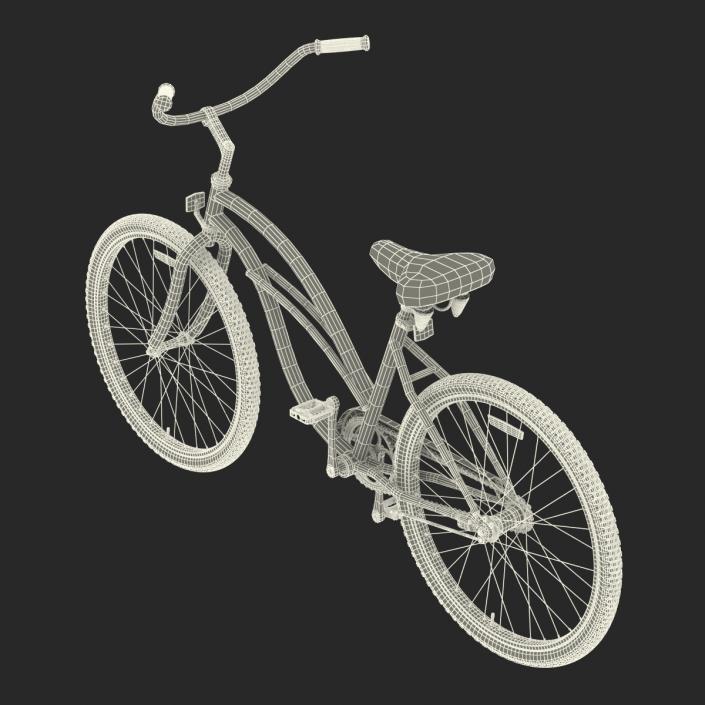 3D model Beach Bike Generic Rigged