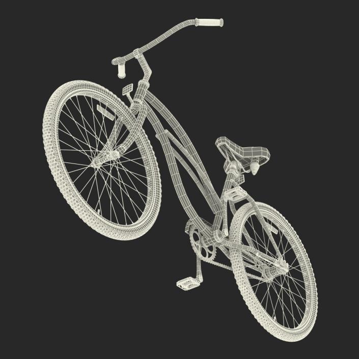 3D model Beach Bike Generic Rigged