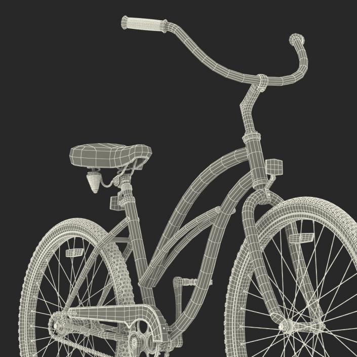 3D model Beach Bike Generic Rigged