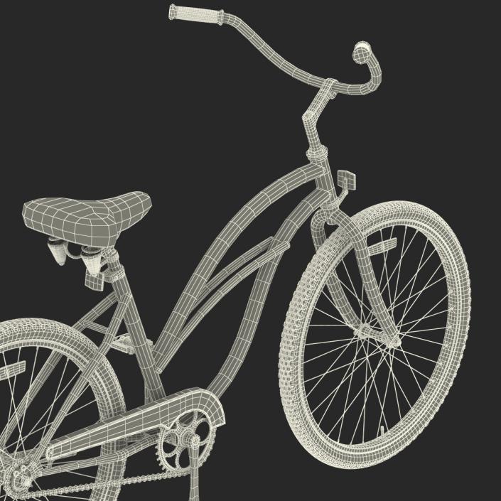 3D model Beach Bike Generic Rigged