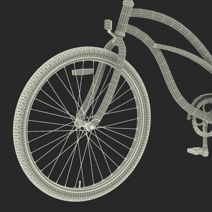 3D model Beach Bike Generic Rigged