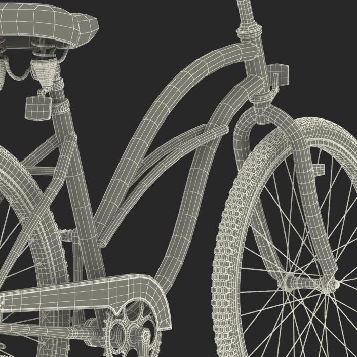 3D model Beach Bike Generic Rigged