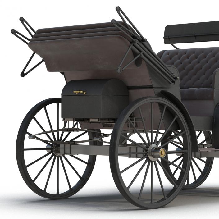 3D model Carriage Rigged