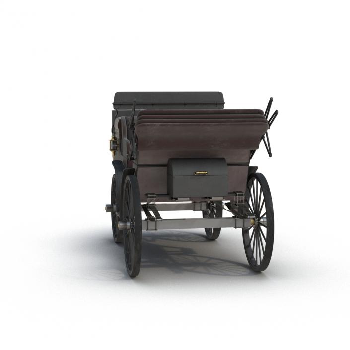 3D model Carriage Rigged