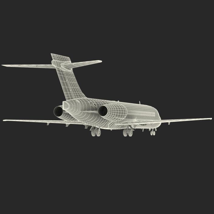 3D model Boeing 717-200 Delta Air Lines