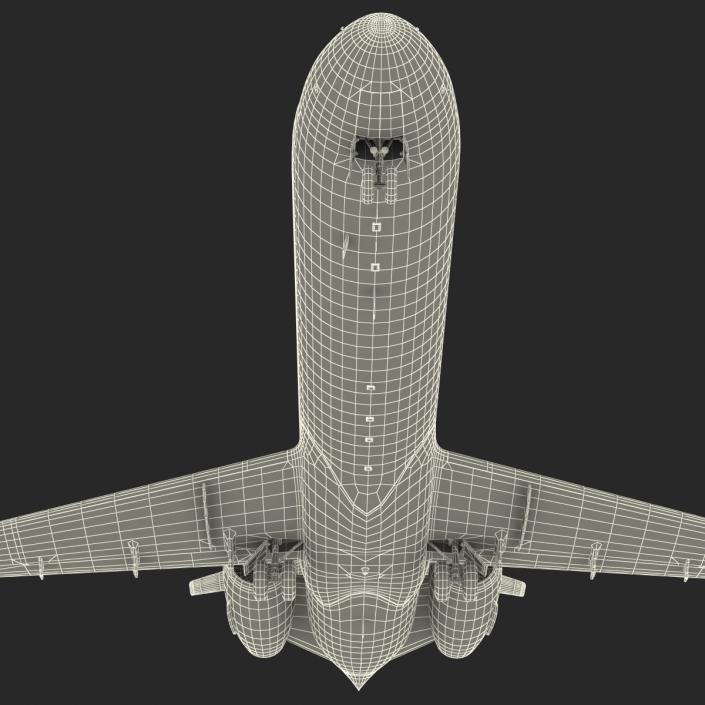 3D model Boeing 717-200 Delta Air Lines