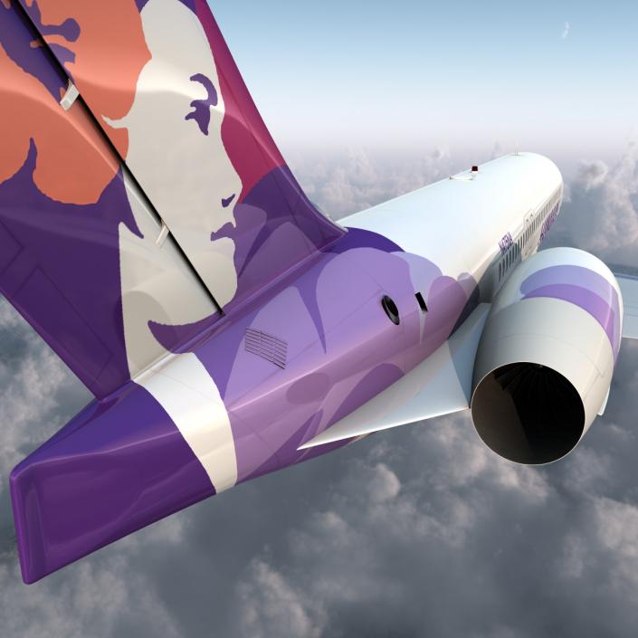 Boeing 717-200 Hawaiian Airlines 3D