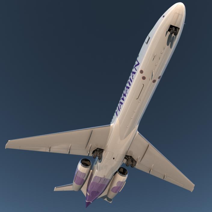 Boeing 717-200 Hawaiian Airlines 3D