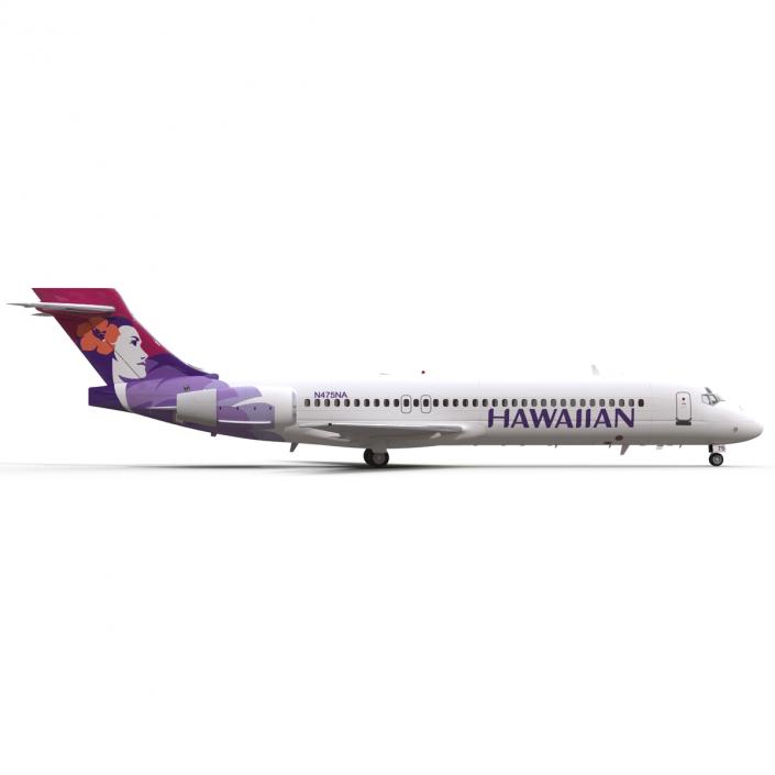 Boeing 717-200 Hawaiian Airlines 3D