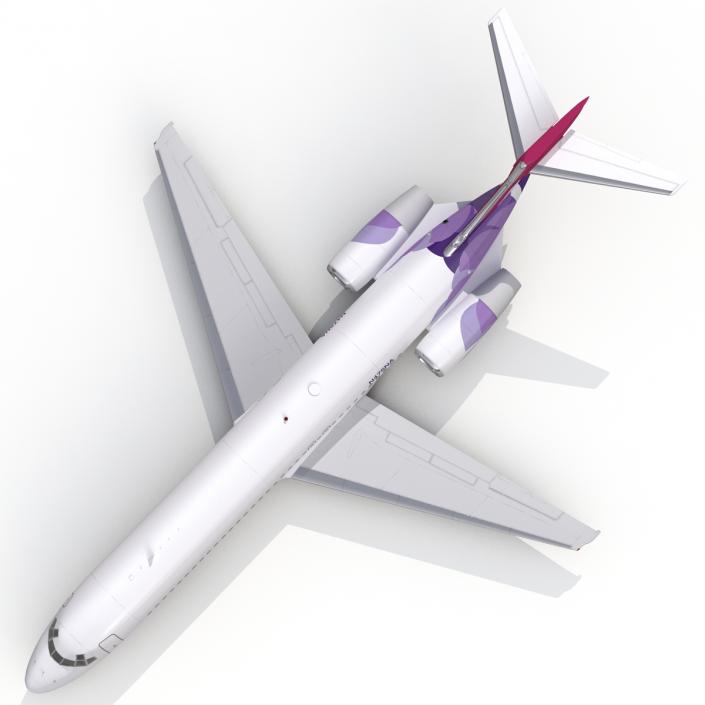 Boeing 717-200 Hawaiian Airlines 3D