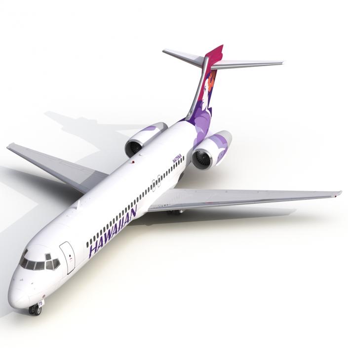 Boeing 717-200 Hawaiian Airlines 3D