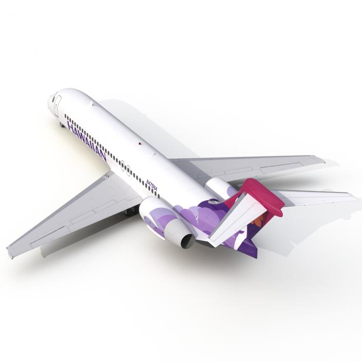 Boeing 717-200 Hawaiian Airlines 3D