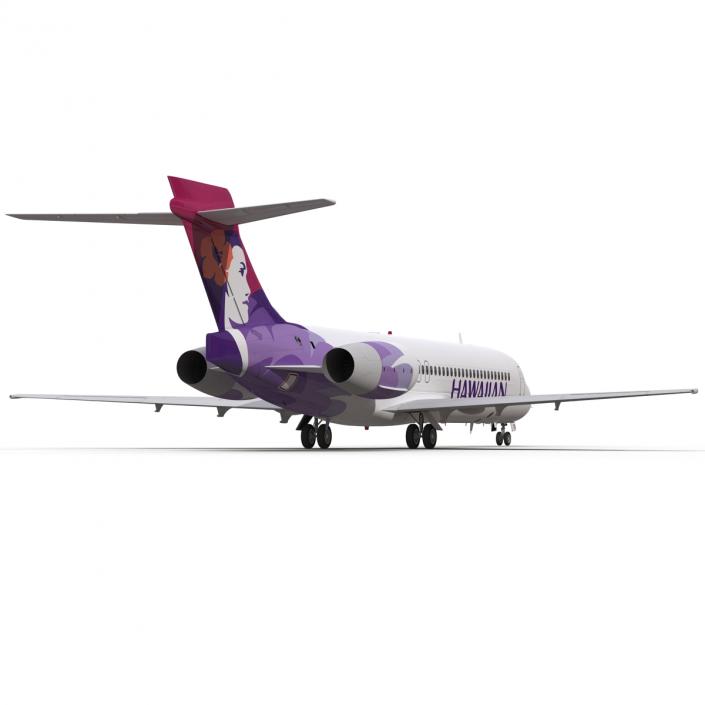 Boeing 717-200 Hawaiian Airlines 3D