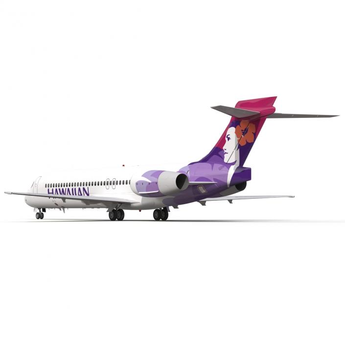 Boeing 717-200 Hawaiian Airlines 3D