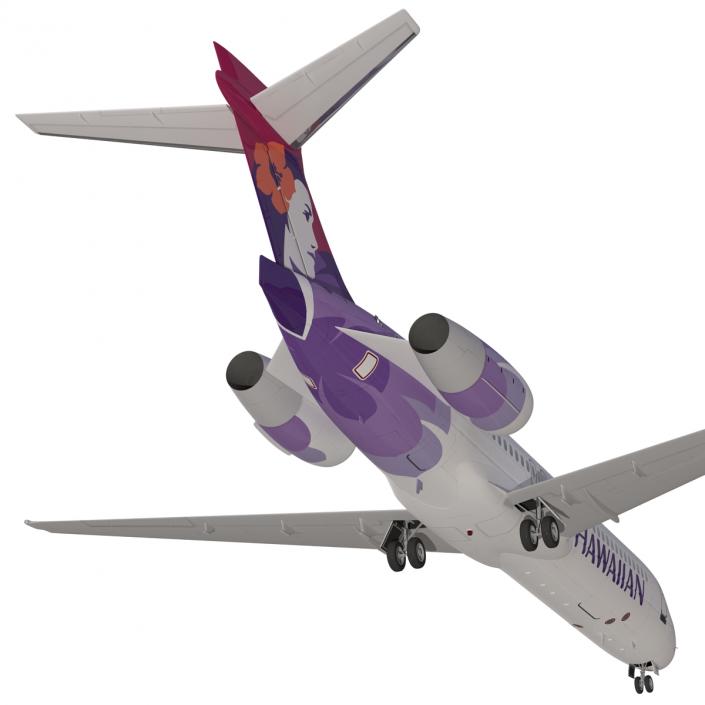 Boeing 717-200 Hawaiian Airlines 3D