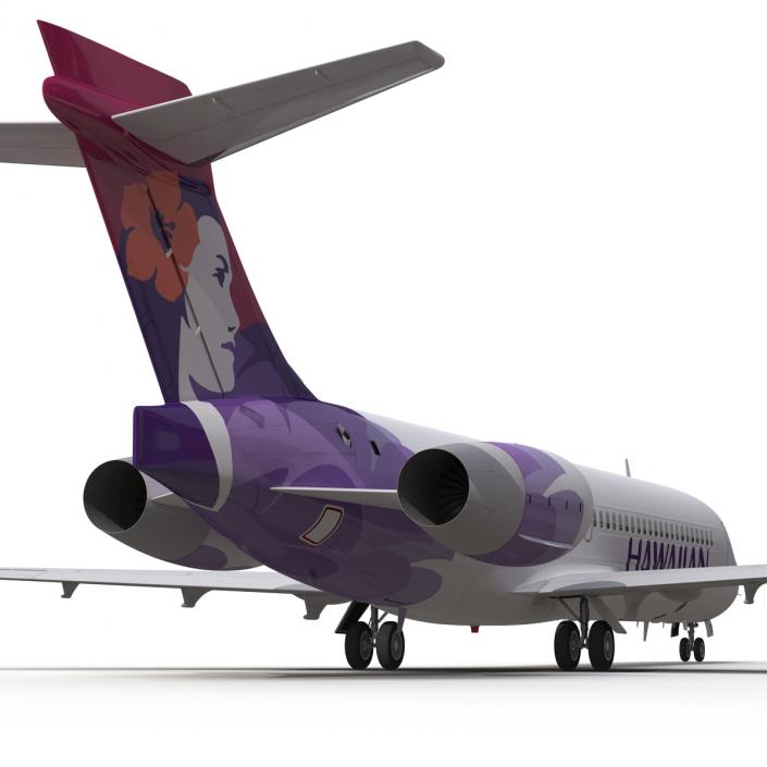 Boeing 717-200 Hawaiian Airlines 3D