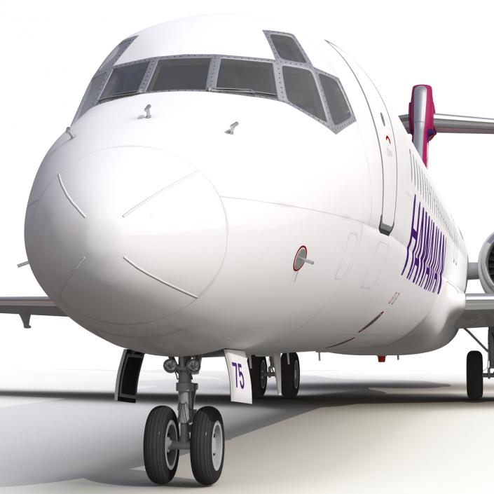 Boeing 717-200 Hawaiian Airlines 3D