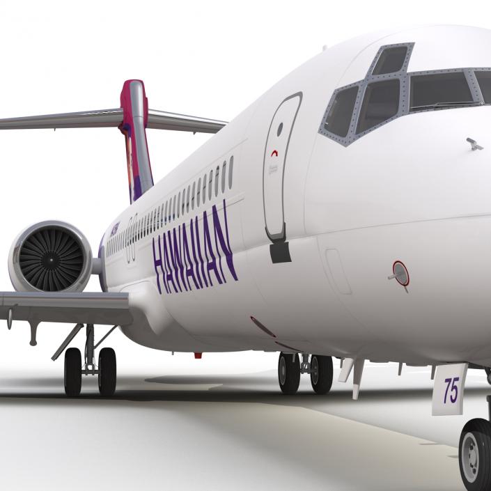 Boeing 717-200 Hawaiian Airlines 3D