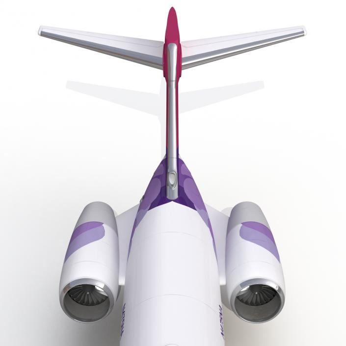 Boeing 717-200 Hawaiian Airlines 3D