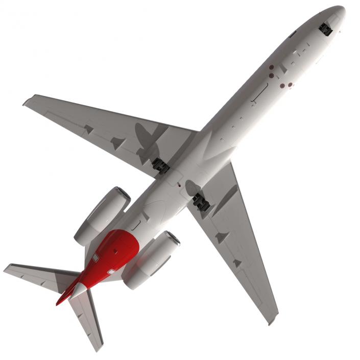 Boeing 717-200 Qantas Airways 3D model