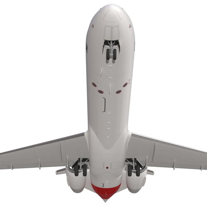 Boeing 717-200 Qantas Airways 3D model