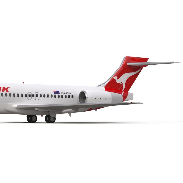 Boeing 717-200 Qantas Airways 3D model