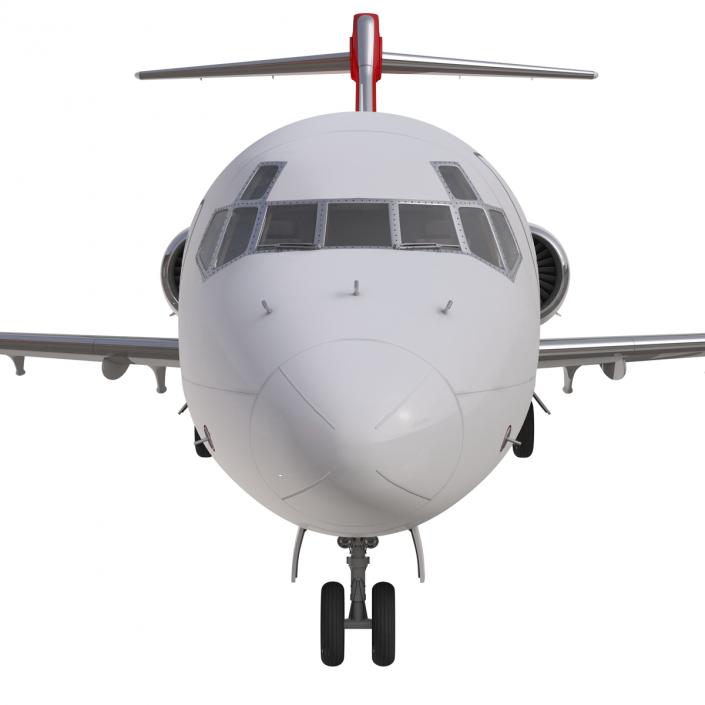 Boeing 717-200 Qantas Airways 3D model