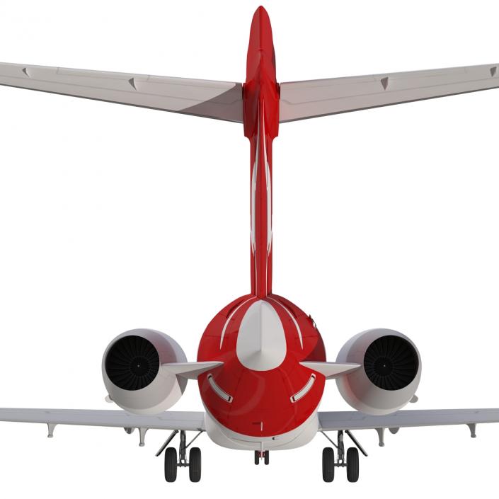 Boeing 717-200 Qantas Airways 3D model